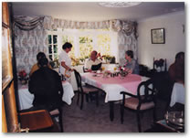 fine dining at efford cottage
